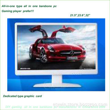 2016 desktop computer Gaming pc 21.5" all-in-one pc